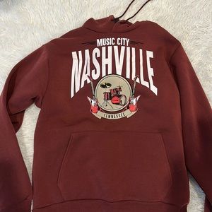 Women’s oversized Vintage Nashville music sweatshirt